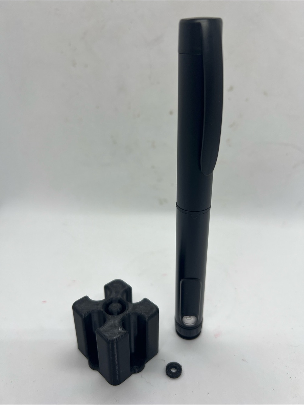 Reusable Injection Pen V1 w/ Reconstitution Purge Stand Vial Holder NWOT